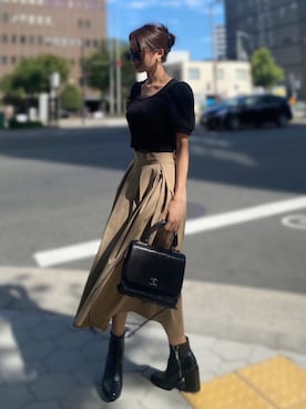 「madder vintage」｜Akaneさん（レディース・163cm）の秋コーディネート