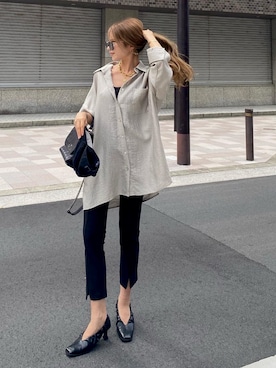 「madder vintage」｜「アイテム（帽子）」を使った、Akaneさん（レディース・163cm）の秋コーディネート