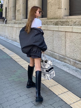 「madder vintage」｜「アイテム（ブーツ）」を使った、Akaneさん（レディース・163cm）の秋コーディネート