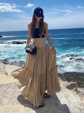 「madder vintage」｜「アイテム（帽子）」を使った、Akaneさん（レディース・163cm）の秋コーディネート