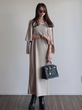 「madder vintage」｜Akaneさん（レディース・163cm）の秋コーディネート