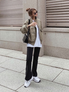 Akaneさん（レディース・163cm）の秋コーディネート