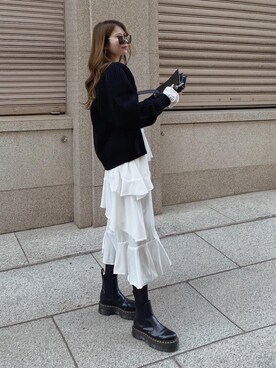 Akaneさん（レディース・163cm）の冬コーディネート