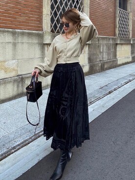 「madder vintage」｜「アイテム（ブーツ）」を使った、Akaneさん（レディース・163cm）の春コーディネート