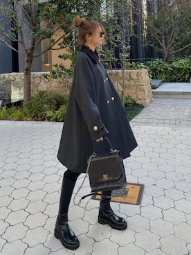 「madder vintage」｜「アイテム（ジャケット/アウター）」を使った、Akaneさん（レディース・163cm）の秋コーディネート