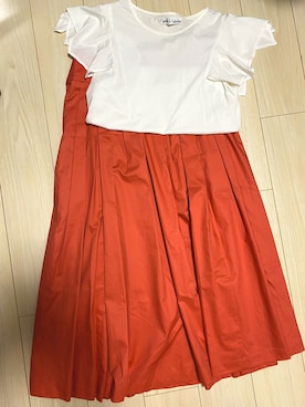 「ICB（アイシービー）のアイテム」を使った、gomashioさん（レディース・167cm）の夏コーディネート
