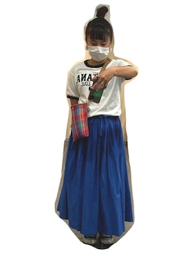 「POOL（プール）のアイテム」を使った、Ucariさん（レディース・158cm）の夏コーディネート