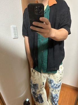 flocon de neige(ZOZOブランド化2021プロフ応援お願いします）さん（メンズ・177cm）の夏コーディネート