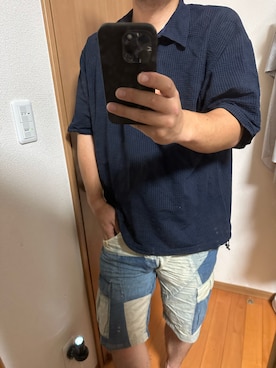 「wjk（ダヴルジェイケイ）のアイテム」を使った、flocon de neige(ZOZOブランド化2021プロフ応援お願いします）さん（メンズ・177cm）の夏コーディネート