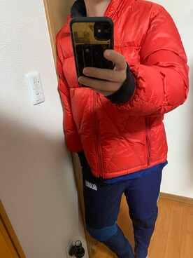 「ジャージーパンツ」｜「アイテム（その他）」を使った、flocon de neige(ZOZOブランド化2021プロフ応援お願いします）さん（メンズ・177cm）の冬コーディネート