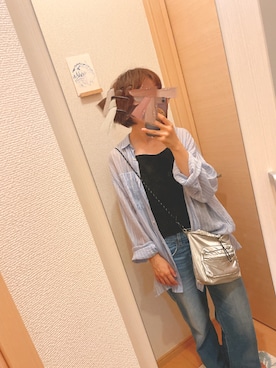 「アイテム（キャミソール）」を使った、ユズルさん（レディース・151cm）の夏コーディネート