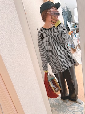 「シルバーバッグ」｜ユズルさん（レディース・151cm）の秋コーディネート