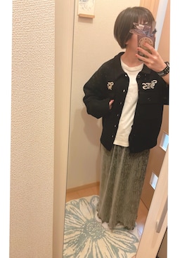 「AMERICAN HOLIC（アメリカンホリック）のアイテム」を使った、ユズルさん（レディース・151cm）の秋コーディネート