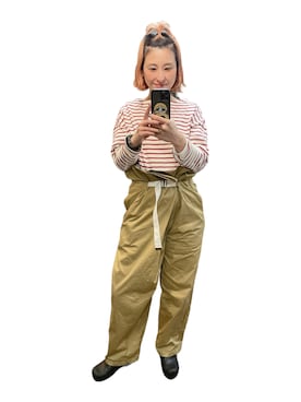 「mici（ミチ）のアイテム」を使った、emkさん（レディース・165cm）の冬コーディネート