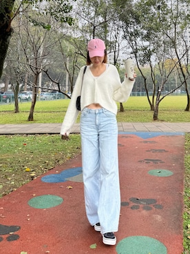 POLO RALPH LAURENのキャップ（ピンク系）を使った人気