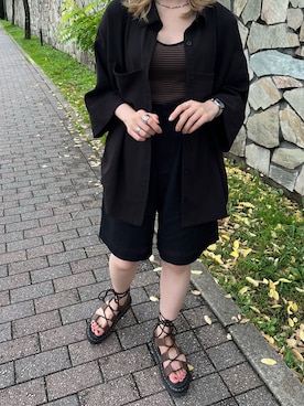 hinanoさん（レディース・155cm）の夏コーディネート