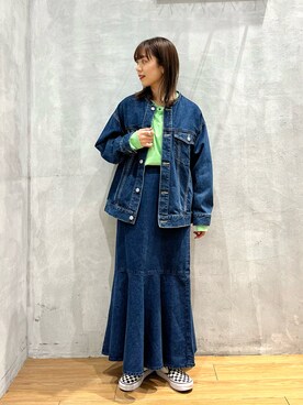 hinanoさん（レディース・155cm）の春コーディネート