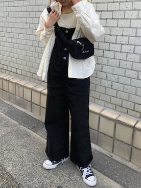 「ボーダータンク」｜hinanoさん（レディース・155cm）の春コーディネート