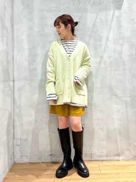 hinanoさん（レディース・155cm）の冬コーディネート