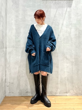 hinanoさん（レディース・155cm）の冬コーディネート