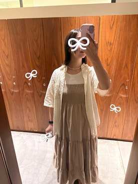 「アイテム（タンクトップ）」を使った、みさん（レディース・164cm・20代）の秋コーディネート