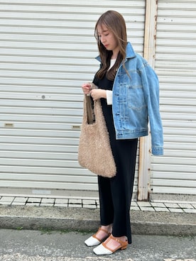misat☺︎  さん（レディース・154cm）の春コーディネート