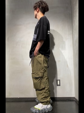山Dさんの（SUPERTHANKS | スーパーサンクス）を使ったコーディネート