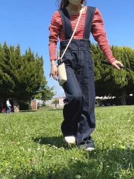 「ピクニック」｜「アイテム（財布/小物）」を使った、み。さん（レディース・153cm）の春コーディネート
