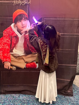 み。さん（レディース・153cm）の冬コーディネート