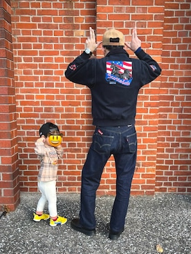 「アイテム（アナログ腕時計）」を使った、バウさん（メンズ・172cm）の冬コーディネート