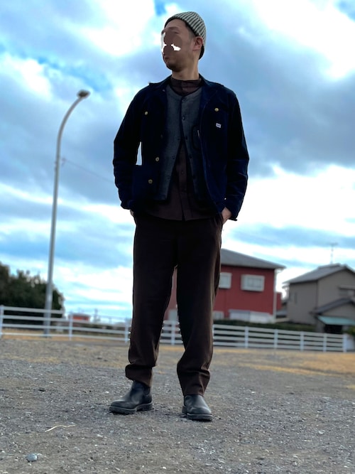 MONKEY TIME/Lee/セットアップ/38/NVY/コーデュロイ MONKEY TIME（モンキータイム）の「＜MT×LEE＞∴ コーデュロイ