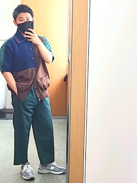 「993」｜森詞さん（メンズ・172cm）の冬コーディネート