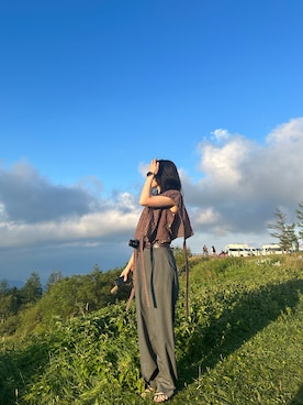 yuuuuさん（レディース・162cm）の春コーディネート