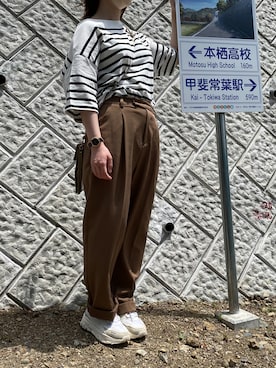 Ririさん（レディース・156cm）の夏コーディネート