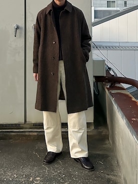 「BEAMS F（ビームスエフ）のアイテム」を使った、二軒茶屋さん（メンズ・178cm）の春コーディネート