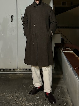 「アイテム（その他アウター）」を使った、二軒茶屋さん（メンズ・178cm）の冬コーディネート