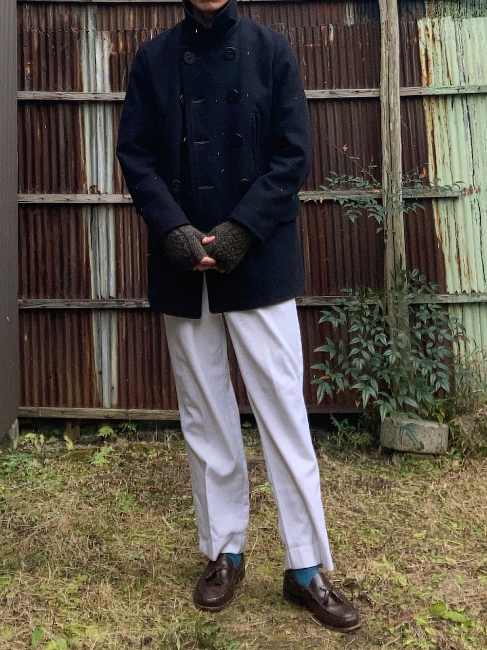 PHIGVELのピーコートを使ったメンズ人気ファッションコーディネート - WEAR