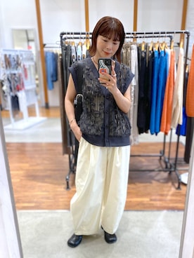 「アイテム（パンツ）」を使った、mayaさん（レディース・158cm・30代）の秋コーディネート