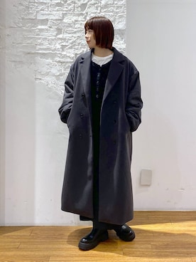 「アイテム（その他アウター）」を使った、mayaさん（レディース・156cm・40代）の秋コーディネート