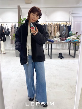 「アイテム（ブルゾン）」を使った、mayaさん（レディース・156cm・40代）の夏コーディネート