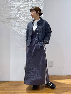 「アイテム（ワンピース/ドレス）」を使った、mayaさん（レディース・158cm・30代）の冬コーディネート