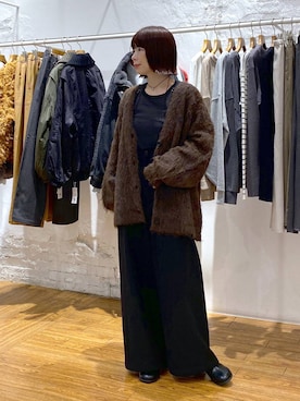 「LEPSIM（レプシィム）のアイテム（Tシャツ/カットソー）」を使った、mayaさん（レディース・156cm）の秋コーディネート