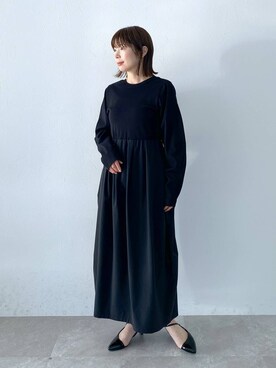 「アイテム（ワンピース/ドレス）」を使った、mayaさん（レディース・158cm・30代）の冬コーディネート