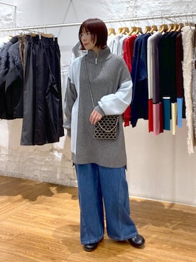 mayaさん（レディース・156cm）の冬コーディネート