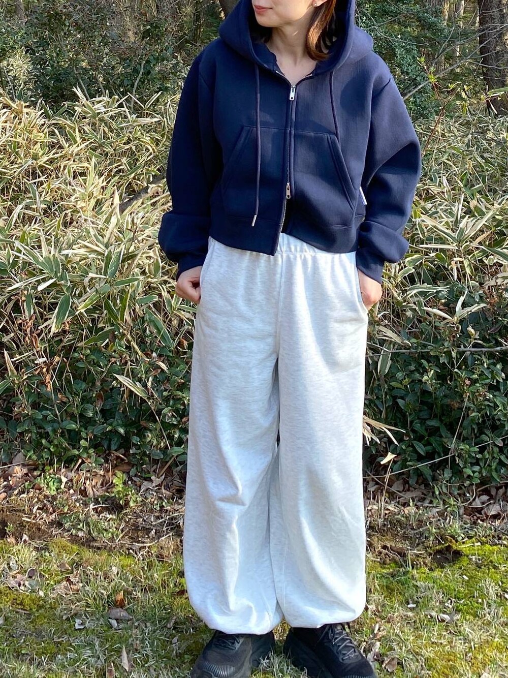 LEPSIM レプシィムZIPショートパーカー新品