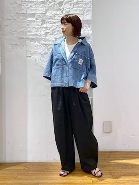 「LEPSIM」｜mayaさん（レディース・156cm・40代）の夏コーディネート