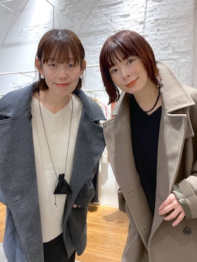 「アイテム（その他アウター）」を使った、mayaさん（レディース・156cm・40代）の秋コーディネート