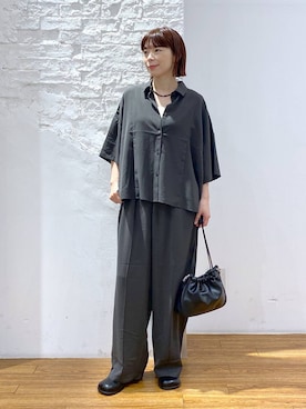 「アイテム（タンクトップ）」を使った、mayaさん（レディース・158cm・30代）の夏コーディネート
