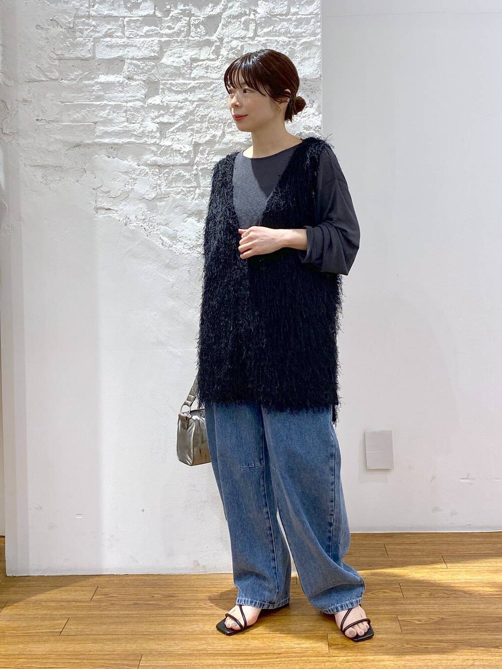 LEPSIM（レプシィム）の「カーブデニムパンツ2 147620（デニム