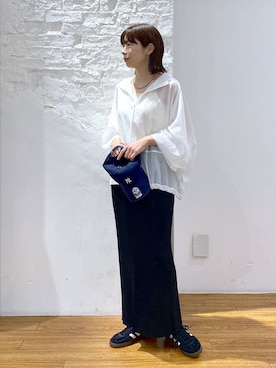 「アイテム（帽子）」を使った、mayaさん（レディース・158cm・30代）の夏コーディネート
